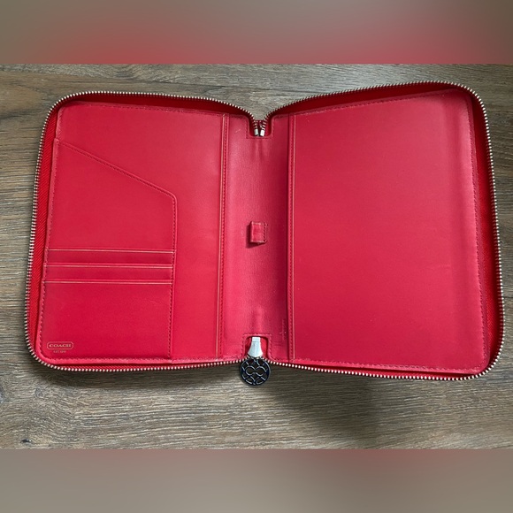 Coach Embossed Zip Close Planner Case - Picture 4 of 9